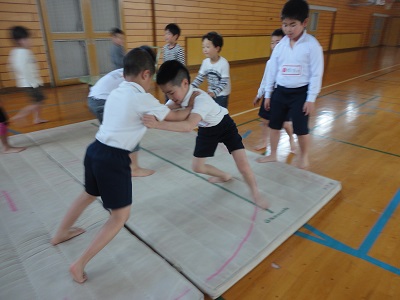 相撲の練習２
